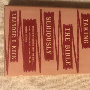 Taking The Bible Seriously